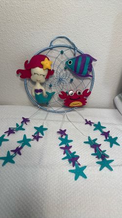 Plush Mermaid Dream catcher