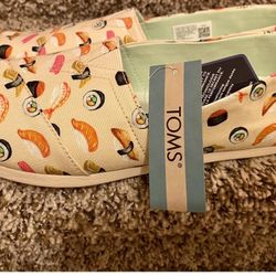 New Sushi Toms Size Womens 7.5