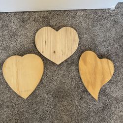 Wooden Heart - Sold Together