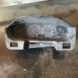 Nissan 240sx s14 Cluster And Bezel 