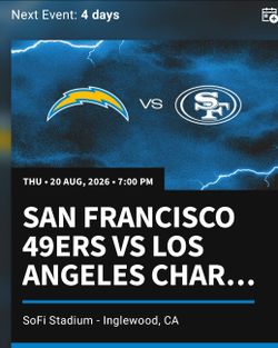 Chargers Vs. 49ers
