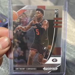 Anthony Edwards Rookie Card