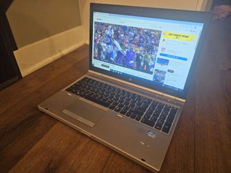 Very Fast i7 HP Elitebook Workstation Laptop. 15.6 Inch. DVD. Wifi. Webcam