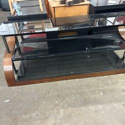 Glass Tv Stand 