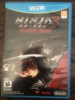 Wii U video game for Nintendo system