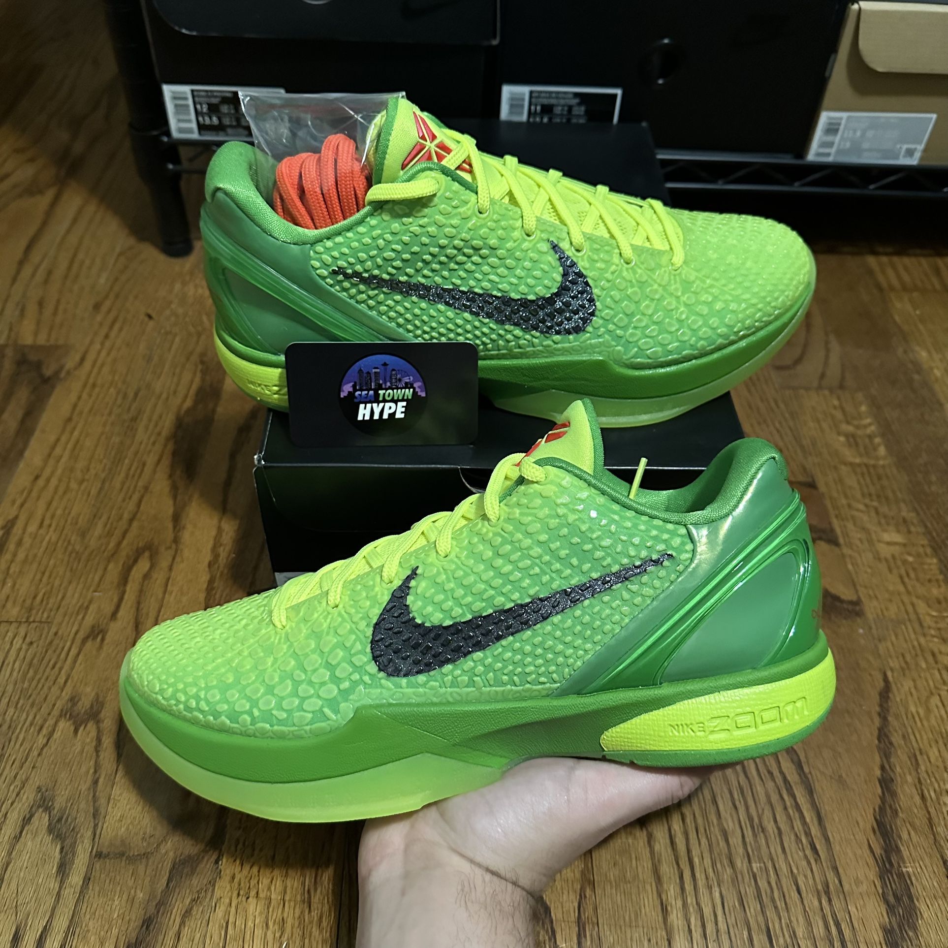 Nike Kobe 6 Protro ‘Grinch’ (2020) Size 11M Brand New