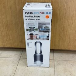 DYSON PURE HOT + COOL PURIFYING HEATER + FAN WITH HEPA FILTRATION.