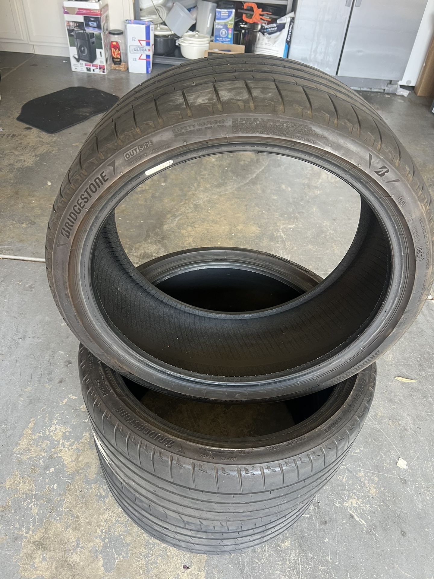 3 Bridgestone Potenza Sport Tires