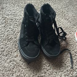 Black Vans 
