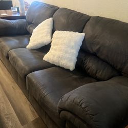 Gray Couch 82 Inch Length 