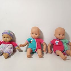 3pcs Unicorn Baby Dolls
