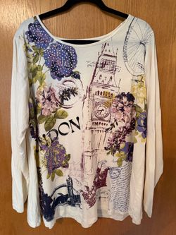 Two L woman tops , each $10