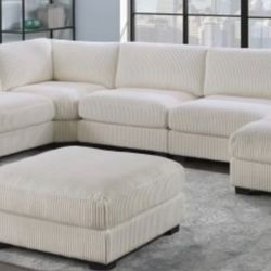 Sectional Couch With Ottoman 