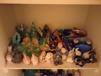 Fenton glass Figurines