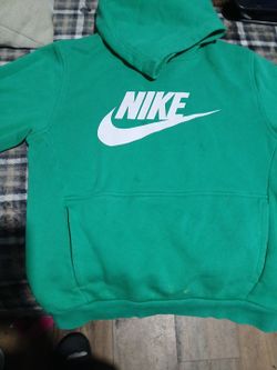 Green nike hoodie