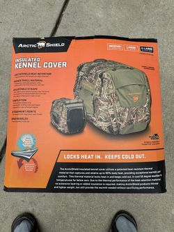 Insulated kennel cover