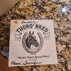 Thoroughbred  Decorative Horseshoe 