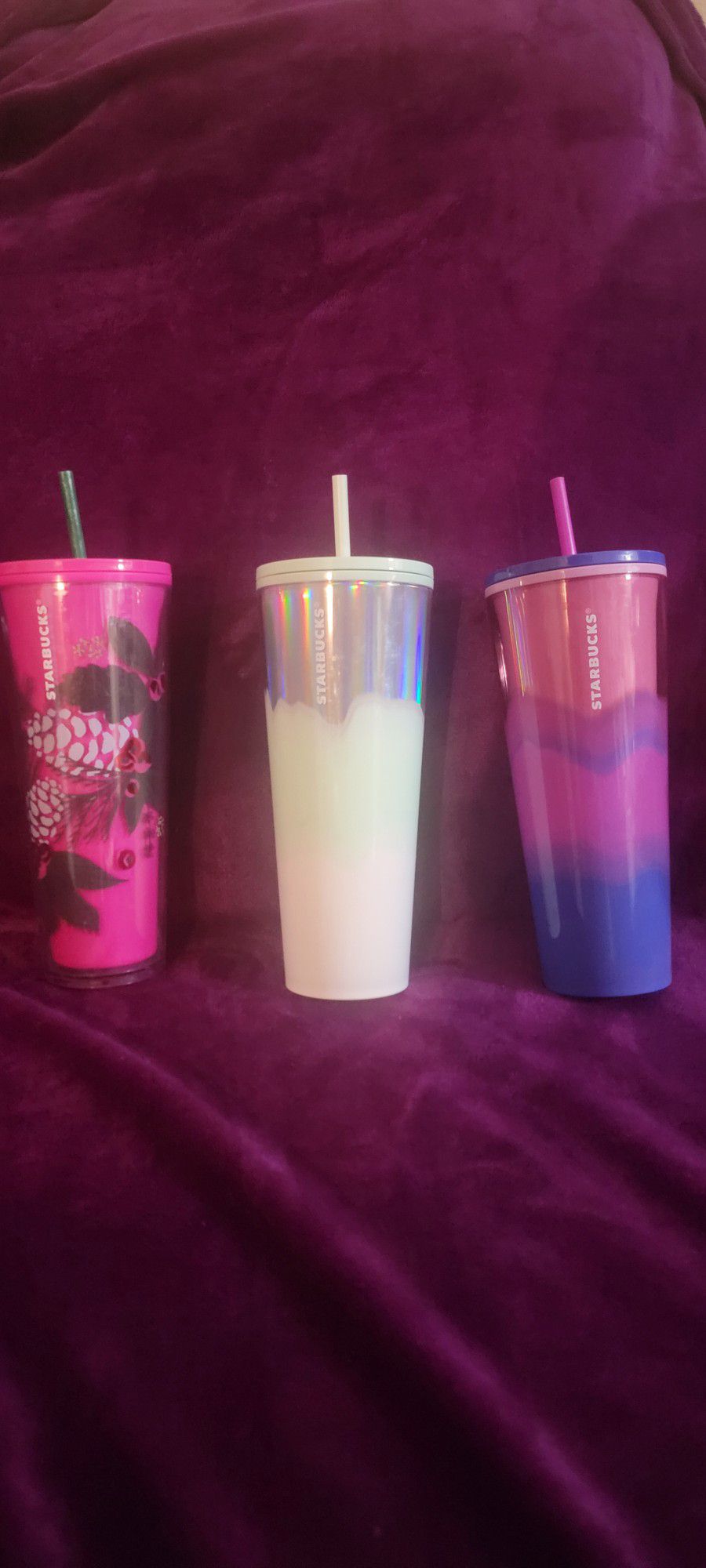 Starbucks Tumbler Bow Straw Toppers for Sale in Colton, CA - OfferUp