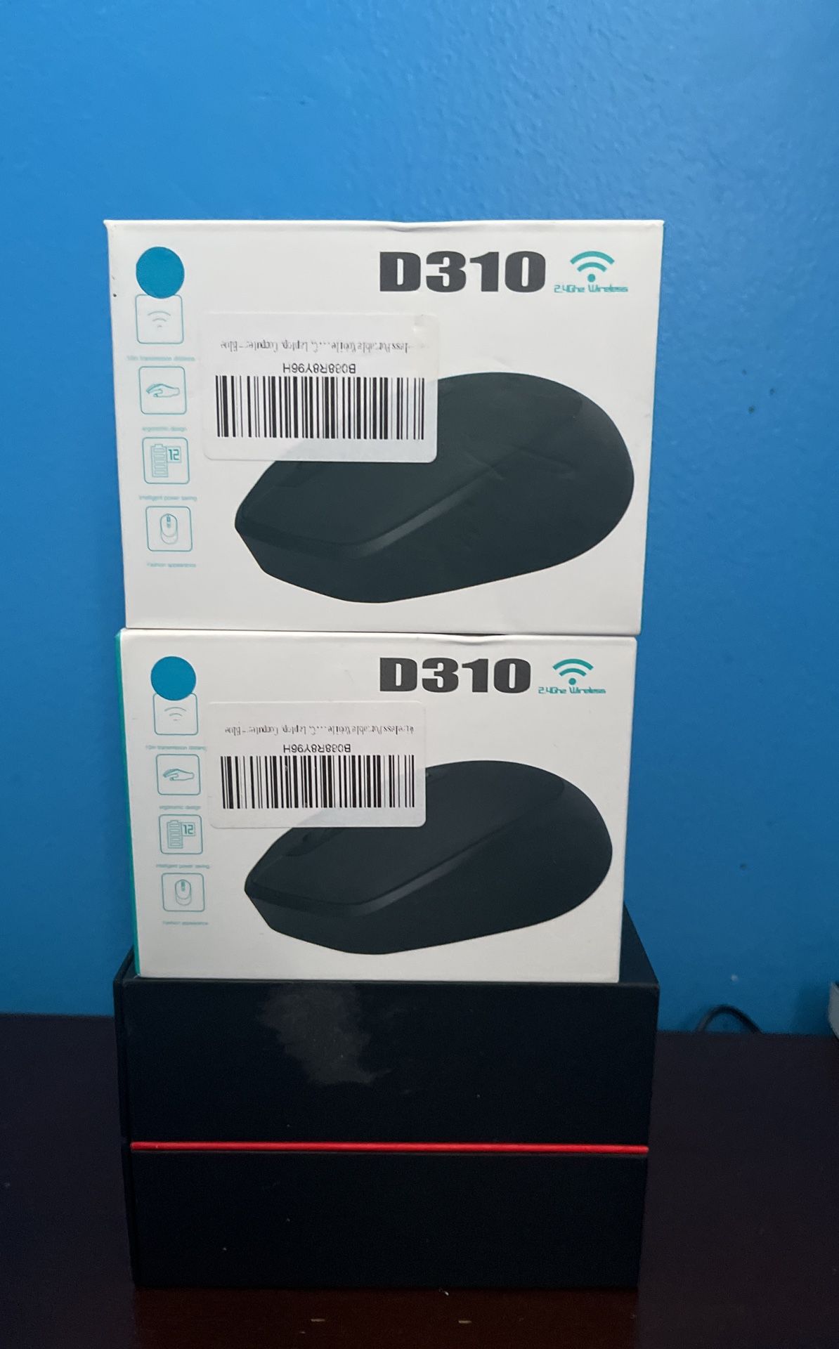 2 NEW D310 Wireless Mice