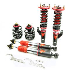 Godspeed MMX2190 MAXX Damper Lowering Coilovers Kit Strut Shock Spring Suspension For BMW 3-Series RWD (E46) 1999-06