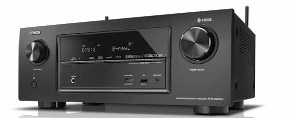 Denon AVR-X3400H, 7.2 receiver, 4K Ultra HD, Atmos, DTS:X, Wifi, Like new!! Bluetooth, 2 Zones, HEOS