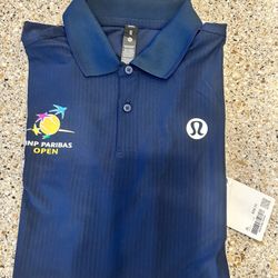 BNP Paribas Open 2026 Tennis Tournament Men’s XL OFFICIAL Shirt Lululemon ($98)