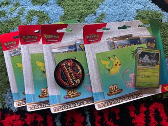 Pokémon TCG 30th Celebration Tech Sticker Collection