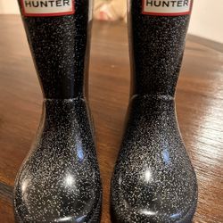 Hunter Glitter  Rain Boot USA 8/9