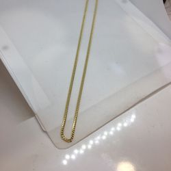 10 K Y GOLD solid Maimi Cuban Chain 3 Mm 22 Inches 16.76 Grams