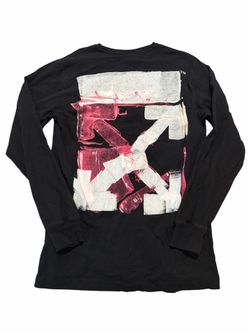 Off white Virgil Abloh mens L black shirt