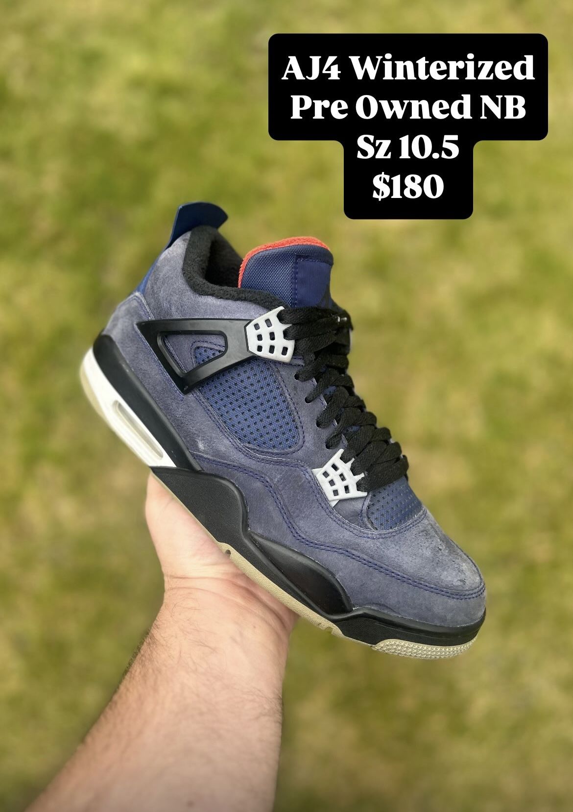 Jordan 4 Winterized Size 10.5