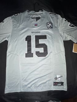 Las Vegas Raiders Jerseys - Mendoza #15 - Gray