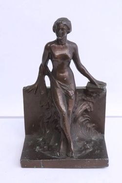 Deco Lady Single Bookend