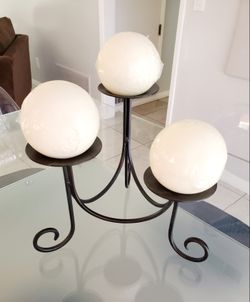 Custom Candle Stand and Round Candles