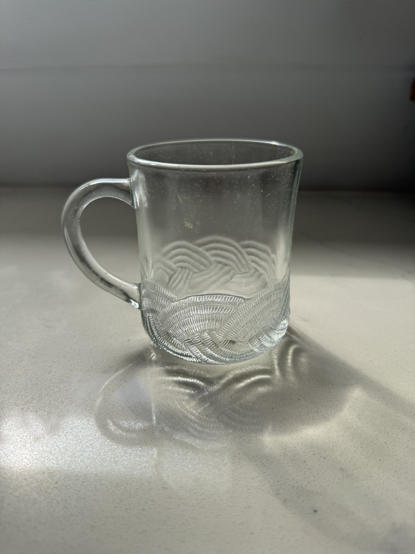Vintage Country Mist Indonesia Glass Mugss