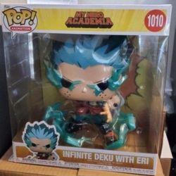 Funko Pop Infinite Deku with Eri Jumbo 10". My Hero Academia   