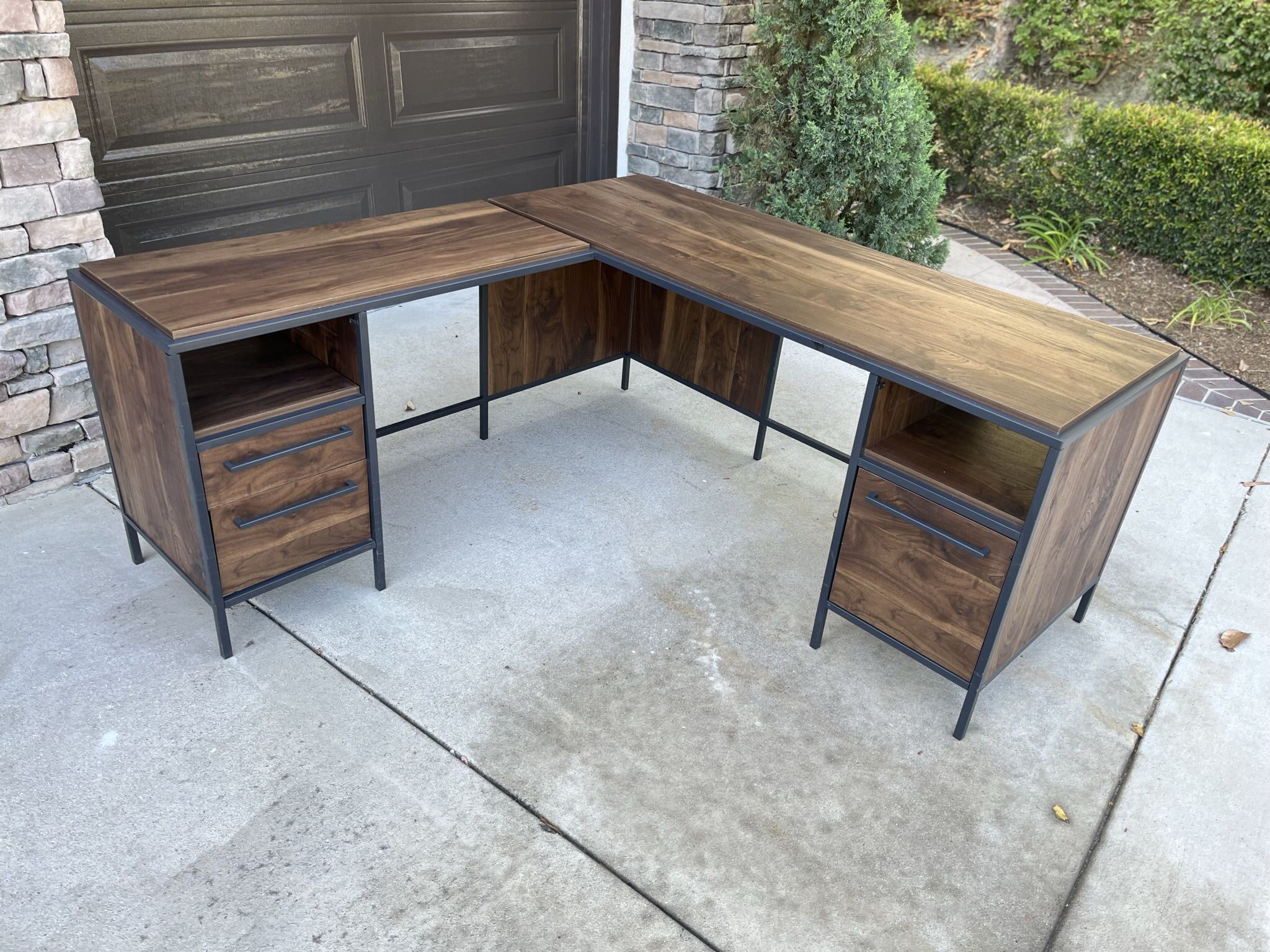 SAUDER NOVA LOFT L SHAPED DESK