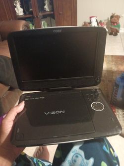 Coby V-ZON TF-DVD 1029- 10” Portable DVD/CD/MP3 DVD Player w. Swivel Screen