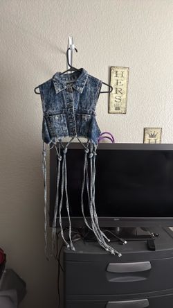 Denim vest