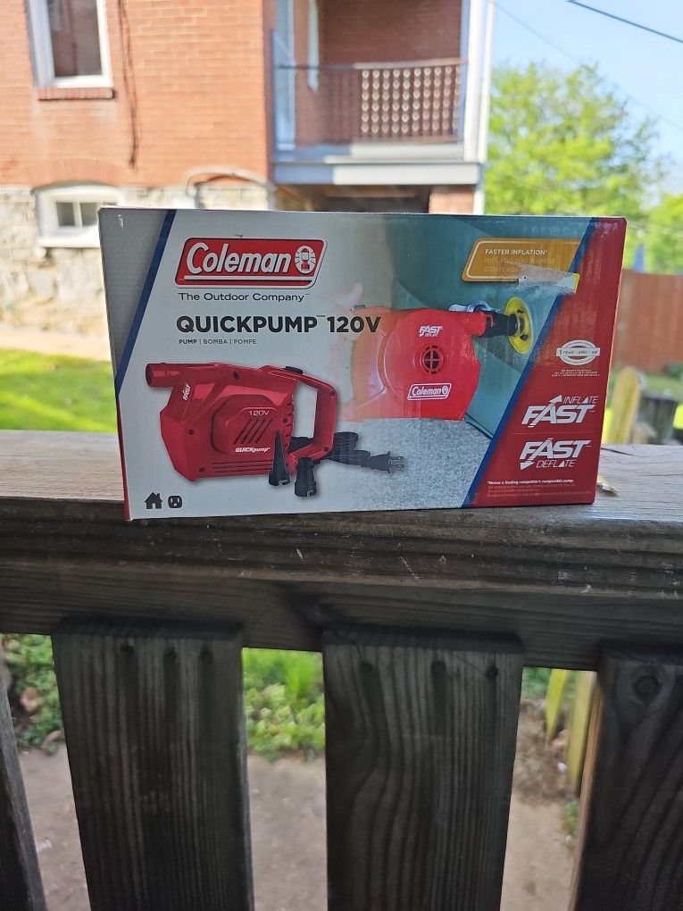 Coleman 120v Quikpump