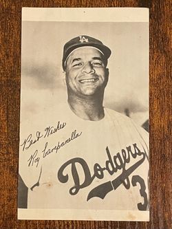 ⚾ Vintage Roy Campanella Card — Brooklyn Dodgers Hall of Famer