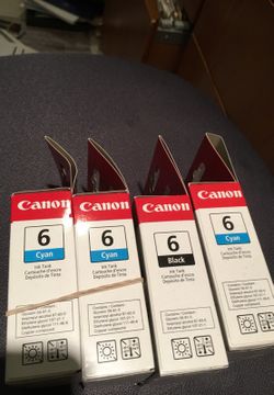 Canon bci 6 black and 3 cyan