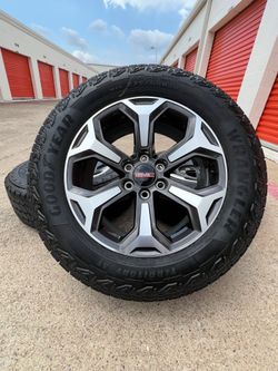 20s Chevy Gmc AT4 Denali Silverado 2025 Gmc Sierra Rims Rines Wheels Oem