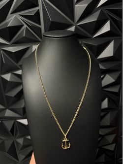 ⚓️ Cadena con Ancla en Oro 14K – Solo $95 el Gramo ✨