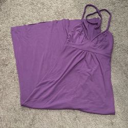 Mossimo Supply Co Halter Top Maxi Dress, XS, Purple