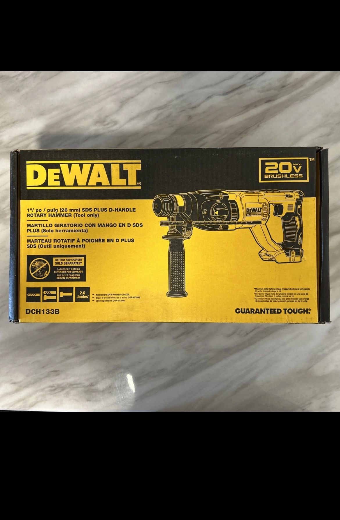 Dewalt 20v XR SDS 1in Rotary Hammer