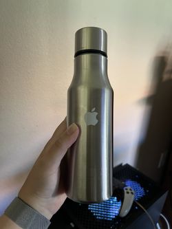 Apple Branded Stainless Steel Water Bottle