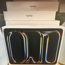 NEW Apple iPad 13-inch (Latest Gen) 256GB - SEALED PIN PACK - Read Description