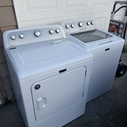 Maytag Bravos Commercial Technology Washer And Dryer Gas