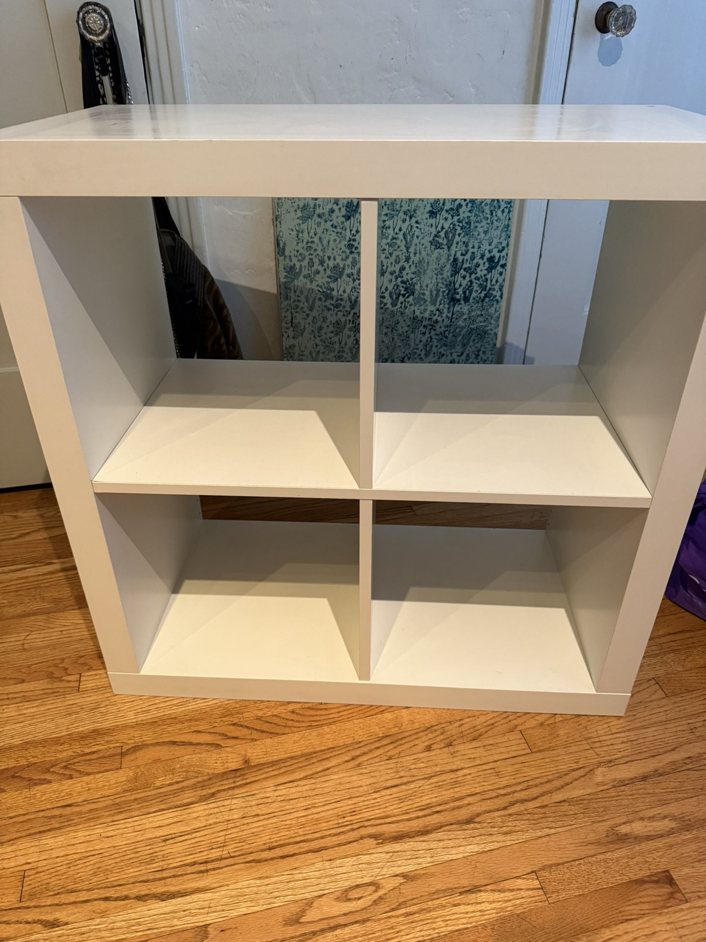 IKEA KALLAX 4-cube shelf $40